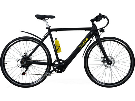 EGOBOO W6 E-Treck Ηλεκτρικό Ποδήλατο Trekking 28" 250W με 6 Ταχύτητες και Δισκόφρενα Μαύρο