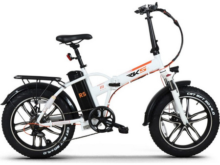 RKS RSIII Plus Ηλεκτρικό Ποδήλατο Πόλης 20" 250W με 7 Ταχύτητες και Δισκόφρενα Λευκό