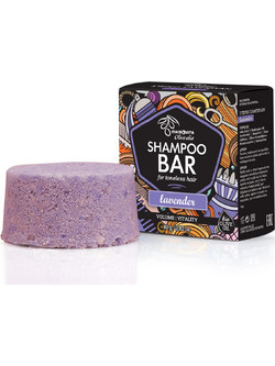 Macrovita Bar Lavender Φυτικό Σαμπουάν για Επανόρθωση για Ταλαιπωρημένα Μαλλιά 80gr