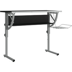 vidaXL Γραφείο Ξύλινο Ρυθμιζόμενο Ύψος 110x53x87cm 340929