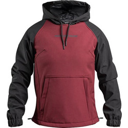 ΓΥΝΑΙΚΕΙΟ ΦΟΥΤΕΡ HOODIE LYNX SOFTSHELL LADY BLACK/BURGUNDY | NORDCODE