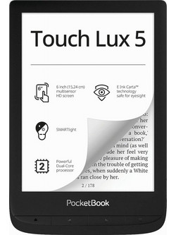 Pocketbook Touch Lux 5 E-Book Reader με Οθόνη Αφής 6" 8GB