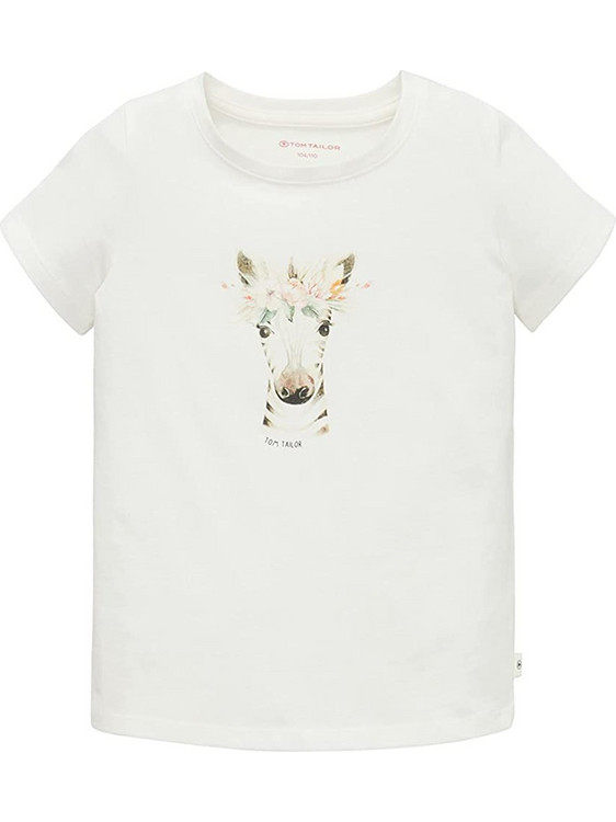 Tom Tailor Παιδικό T-Shirt Κοντομάνικο Λευκό 1036083-10315