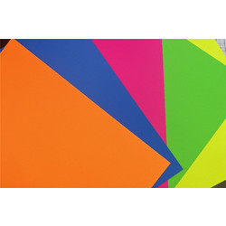 MP Χαρτόνια Φωσφοριζέ Neon Α4 10 Φύλλα