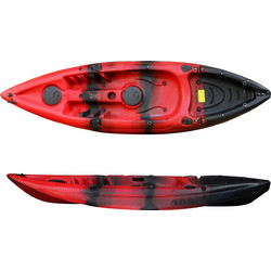 SCK Conger Πλαστικό Kayak 1 Ατόμου Άσπρο Κόκκινο