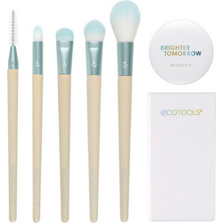 EcoTools Eye Shine Bright Σετ Πινέλα Μακιγιάζ με Θήκη 7τμχ