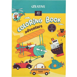 Βιβλίο Ζωγραφικής Creative Adventure 40 Φύλλα