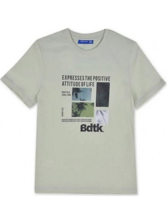 BodyTalk Παιδικό T-Shirt Κοντομάνικο Πράσινο Mint 1231-751528-00633