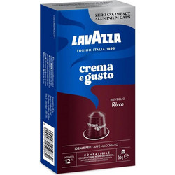 Lavazza Κάψουλες Espresso Crema & Gusto Ricco Συμβατές με Μηχανή Nespresso 10τμχ