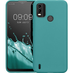 KWmobile Θήκη Σιλικόνης Nokia C21 Plus - Teal Matte (61460.57)