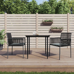 vidaXL Πολυθρόνα Κήπου Rattan 2τμχ 364102