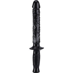 ToyJoy Get Real The Manhandler Διπλό Dildo 38cm Μαύρο
