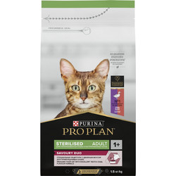 Purina Pro Plan Sterilised Adult Optisavour Duck & Liver 1.5kg