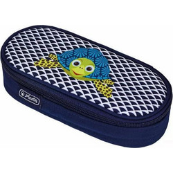 Herlitz Cute Animals Turtle Κασετίνα Μπλε 50038435