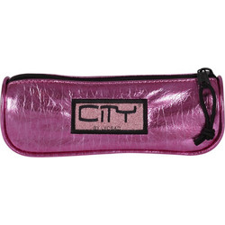 City Eclair Chic 1zip Κασετίνα Βαρελάκι Ροζ 52399