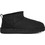 UGG Classic Ultra Mini Ανδρικά Chelsea Μποτάκια Δερμάτινα Μαύρα με Γούνα 1137391-BLK