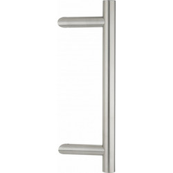 Λαβές εξώπορτας ζεύγος 2 τεμάχια Φ30 x 400 inox THIRARD (00067511)