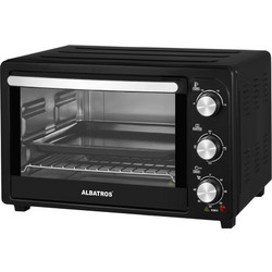 Ηλεκτρικό Φουρνάκι Albatros A28B2 με Ισχύ 1500W και Χωρητικότητα 28L A28B2