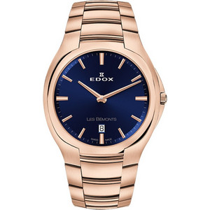 Edox Γυναικείο Ρολόι με Ροζ Χρυσό Μεταλλικό Μπρασελέ 57004-37R Edox Γυναικείο Ρολόι με Ροζ Χρυσό Μεταλλικό Μπρασελέ 57004-37R