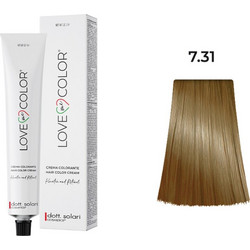 Dott. Solari Love Me+ Color 7.31 Ξανθό Μπεζ Μόνιμη Βαφή Μαλλιών 100ml