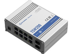 Teltonika TSW200 Unmanaged L2 Switch με 8 Θύρες Ethernet 1Gbps