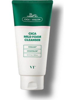 VT Cosmetics Cica Mild Cleanser Αφρός Καθαρισμού Προσώπου 300ml