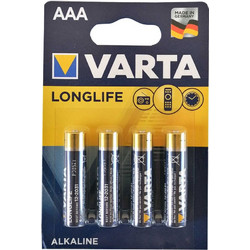 Varta Longlife AAA 4τμχ
