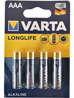 Varta Longlife AAA 4τμχ