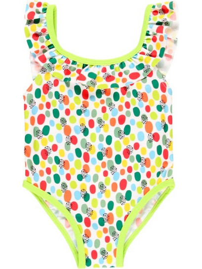 Boboli Βρεφικό Μαγιό Ολόσωμο για Κορίτσι Lime 804080-9862