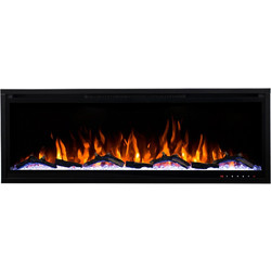 Hitense Luxurius S400 Ηλεκτρικό Τζάκι Τοίχου 1600W Μ101.7xΥ45xΒ15cm