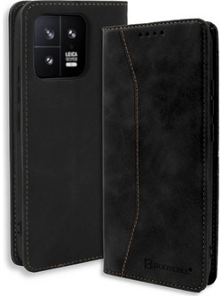 Bodycell Pu Leather Book Black (Xiaomi 13 5G)