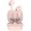 QCY T13 Ακουστικά Bluetooth In Ear Ανθεκτικά στο Νερό Pink