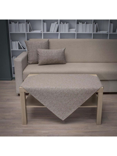 Τραπεζοκαρέ 140x140 Cotone Valia 160 Μπεζ
