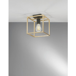 LUCE I-Kimera-PL1 Κρεμαστό Φωτιστικό Οροφής Μονόφωτο E27 Χρυσό 8031414886067
