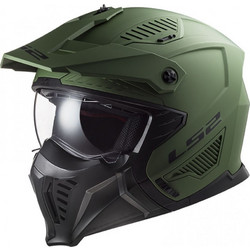 LS2 OF606 Drifter Matt Military Green Κράνος Μηχανής Crossover / Modular 1300gr