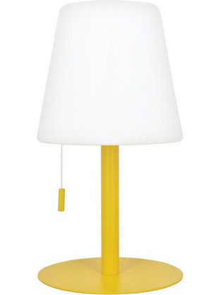 XANLITE φωτιστικό Led επαναφορτιζόμενοCCT DIM IP44 IK10 400LM κίτρινος κώνος