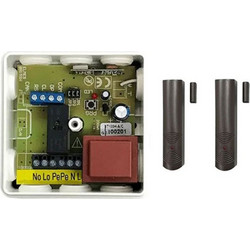 Σετ ελέγχου AIR CONDITION με 1 controller AC με 2 καφέ ασύρματες μαγνητικές επαφές ιδανικό για ξενοδοχεία & AIR BNB - ART-ST-100/CTX5B-2