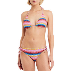 Protest Bikini Set Τριγωνάκι Ψηλόμεσο Πολύχρωμο 7617631-761