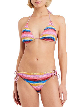 Protest Bikini Set Τριγωνάκι Ψηλόμεσο Πολύχρωμο 7617631-761