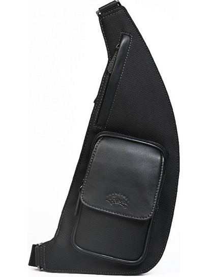 Francinel Body Ανδρική Τσάντα Στήθους Μαύρη 223879-01