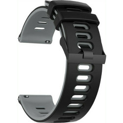 Dual Λουράκι Σιλικόνης Μαύρο (Huawei Watch GT / GT2 46mm) 28891319