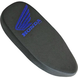 Σέλα λεπτή Carbon με μπλε λογότυπο ραφτό Honda C50 Racing