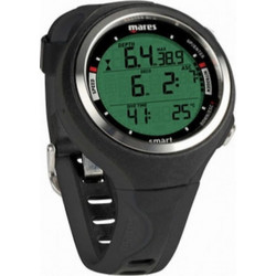 Mares Smart Dive Καταδυτικό Ρολόι Black 1107382