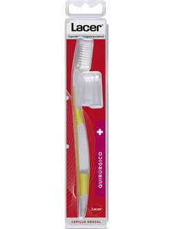 LACER Surgical Toothbrush Οδοντόβουρτσα Κίτρινη