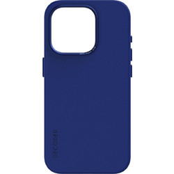 Decoded AntiMicrobial Silicone Back Cover Galactic Blue (iPhone 15 Pro Max)