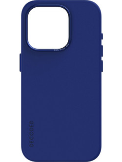 Decoded AntiMicrobial Silicone Back Cover Galactic Blue (iPhone 15 Pro Max)