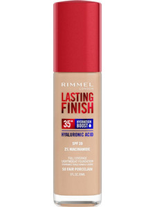 Rimmel Lasting Finish 25h Nude 050 Fair Porcelain Liquid Foundation SPF20 30ml
