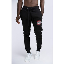 BenLee Alliston Slim Fit Ανδρικό Παντελόνι Φόρμας με Λάστιχο Μαύρο 190112
