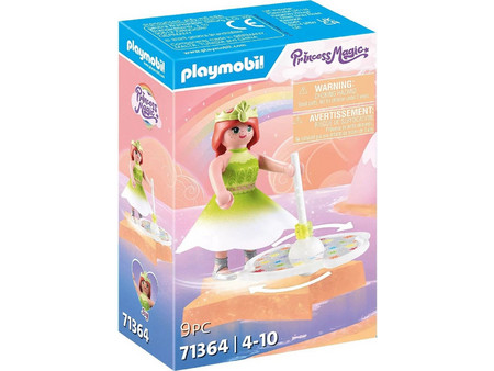 Playmobil Πριγκίπισσα Ουράνιου Τόξου με Σβούρα για 4-10 Ετών 71364