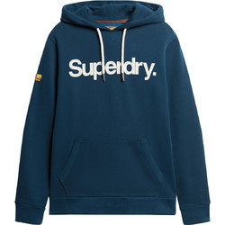 Superdry Ανδρικό Αθλητικό Φούτερ με Κουκούλα Μπλε M2013135A-J6P